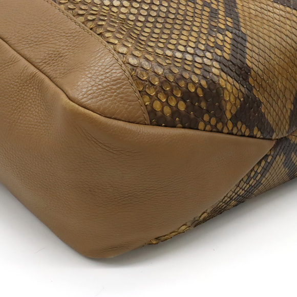 Gucci Large Bag Python Brown - Picture 3 of 8